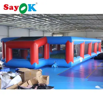 Best Sayok Inflatable Football Court Football Field With Air Blower For Sale