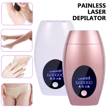 

Home Hold Depilatory Laser Hair Epilator Permanent Hair Removal IPL System 600000 Shot Light Pulses Whole Body Hair Remover