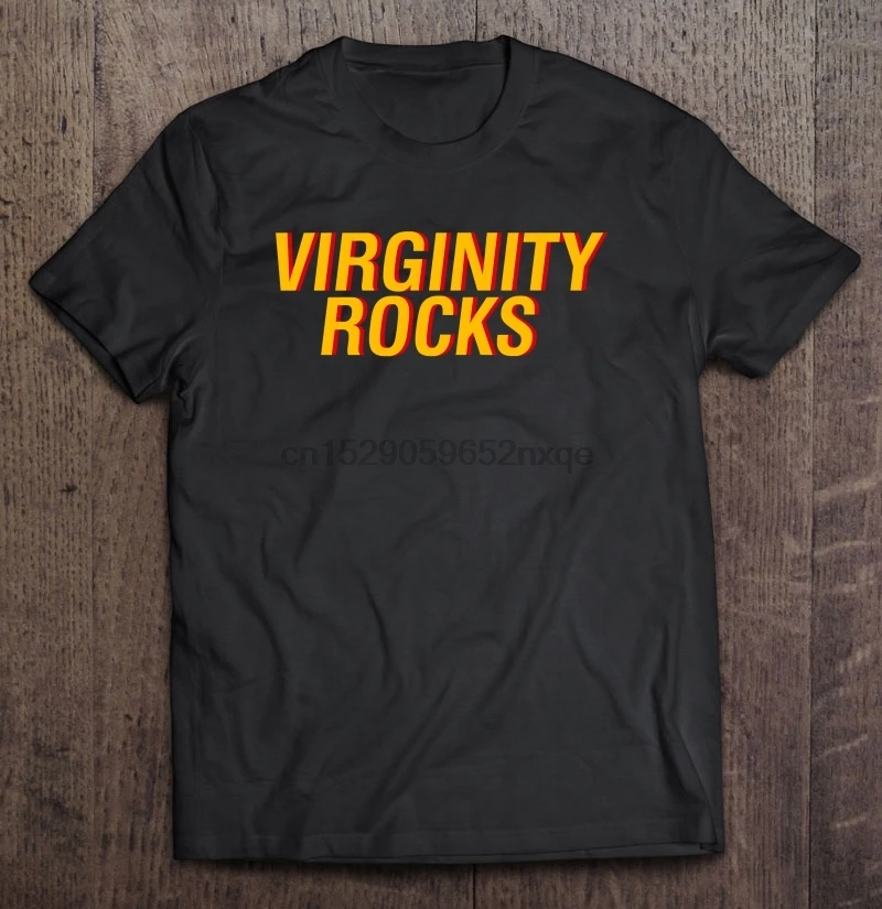Мужская забавная футболка модная Version2 женская с надписью виргинность камней |
