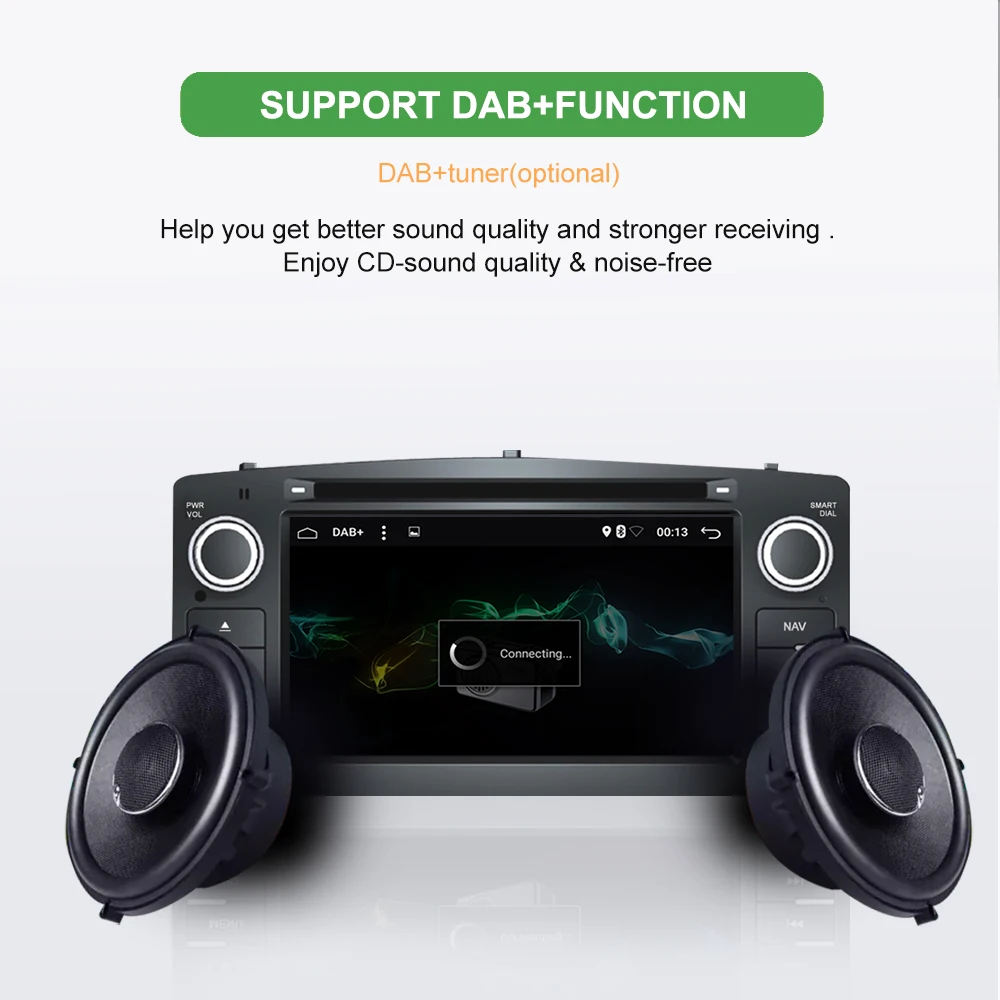 Excellent Bonroad Android 9.0  2Din Car DVD GPS Navigation For Corolla E120 BYD F3 Capacitive Screen WIFI 3G USB Car Radio Video FM RDS 3
