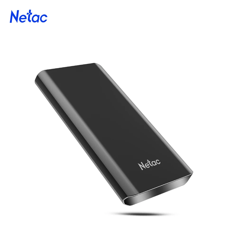 Netac внешний накопитель с объемом оперативной памяти 1 ТБ Портативный SSD 500 Гб 250