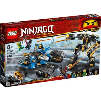 

LEGO 71699 Mirage Ninja Series Thunder Raider Building Blocks is a 2 in 1 adventure toy Great Gift for Birthdays and Holidays