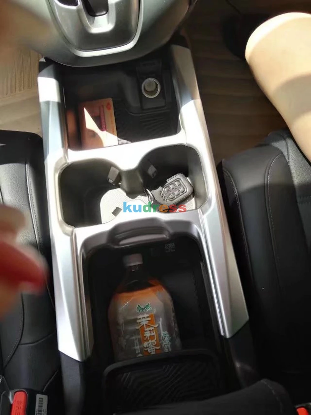 Для Honda CRV CR-V ABS держатель стакана воды для напитков рамка накладка наклейка аксессуары для укладки