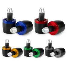 Мотоцикл CNC 22 мм руль ручки концы 7/8 ''Ручка Бар колпачки аксессуары для Kawasaki ER-6 ER500C ER-5 ER6 ER5 ER 6 5 500C