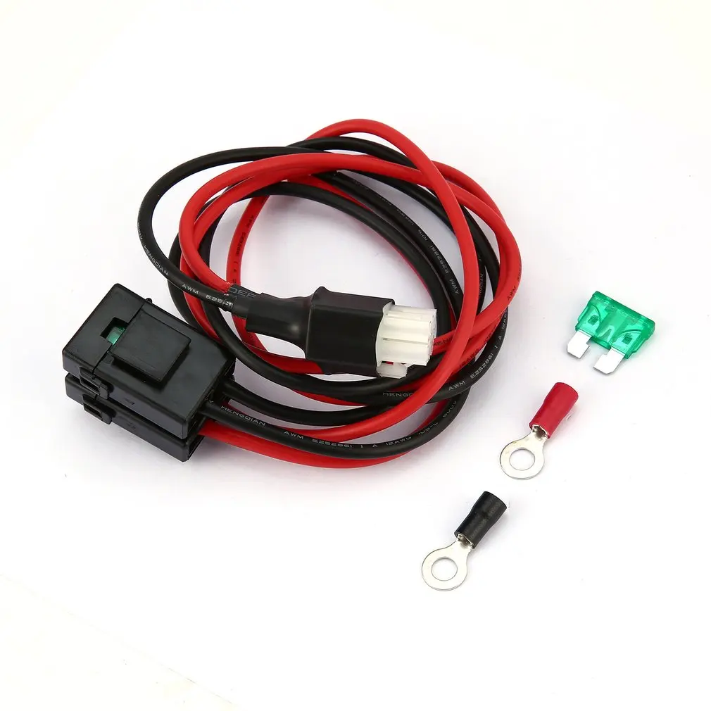 

Durable 1M 30A Fuse 6 PIN Short Wave Power Supply Cord Cable For Yaesu FT-857D FT-897D Anti-oxidation Extension Cord