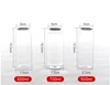 100pcs 55mm caliber PET Cups bottles for cans sealing machine 330ML 500ML 650ML PET Transparent Cans 2