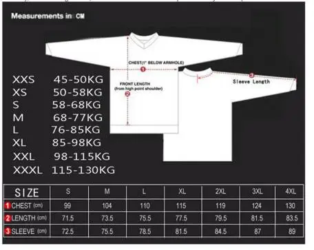 Klim moto cross siete abajo Jersey bicicleta de montauna moto ciclismo MX bicicleta de carretera MTB Camiseta de manga lar