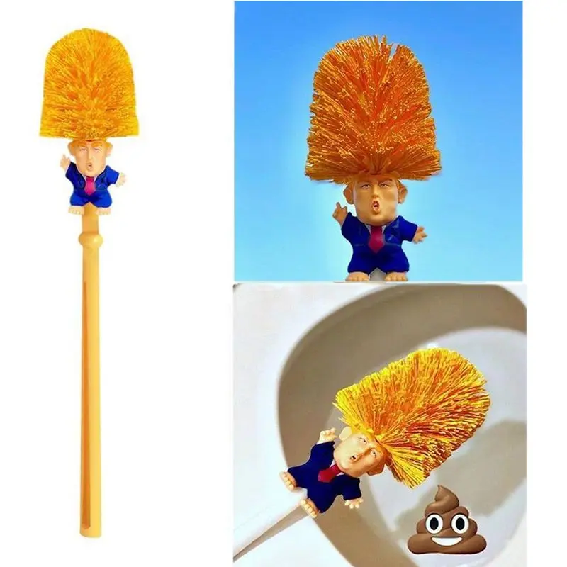 Toilet Brush Holders WC Donald Trump Random Style Original Trump Toilet Brush Make Your Toilet Great Again