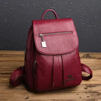

Backpacks For Women Leather School Bags For Teenage Girls Hand Bag Women Backpack Shoulder Bag Travel Backpack Large Capacity