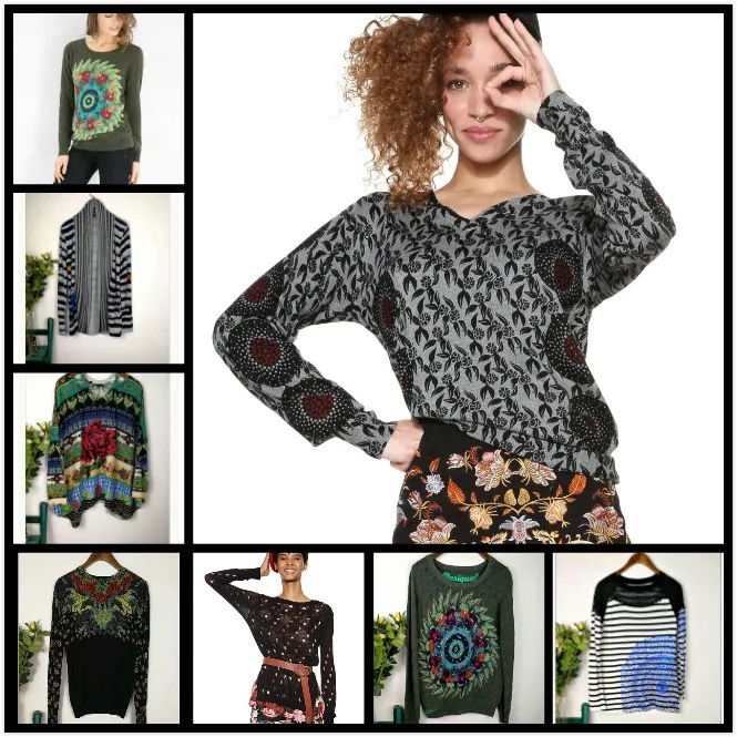 

wide range of "cherry" print sweaters are available for autumn/winter 2019