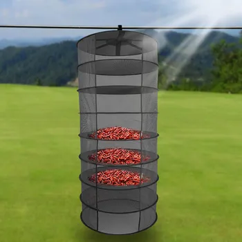 

Ring Heavy-Duty Hanging Drying Net Drying Net Drying Rack 60cm8-Layer Plant Flower And Herb Basket Drying Rack