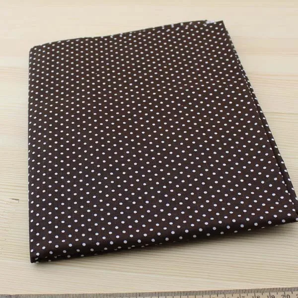 Booksew 7 Pieces/lot 50cmx50cm Vintage Brown Cotton Fabric Fat Quater Bundle Patchwork Tilda Cloth Quilting Tales|patchwork fabric|cotton