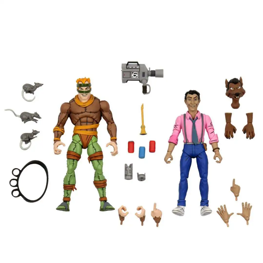 NECA Shredder Turtle Krang Shredder 