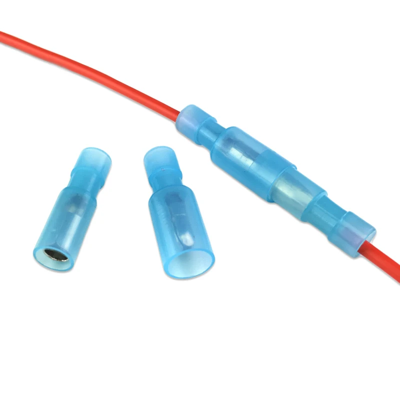 電気圧着コネクタ、ワイヤ端子、 メス型電気圧着ターミネータ