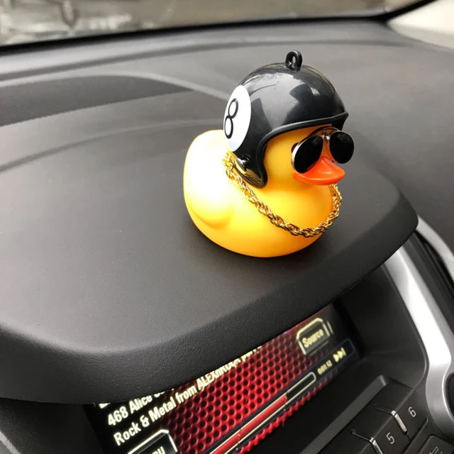 Jolis Canards dans la Voiture Ornement avec Casque, Accessoires d'Nik,  Décorations Auto Prada, Planche Jouets - AliExpress