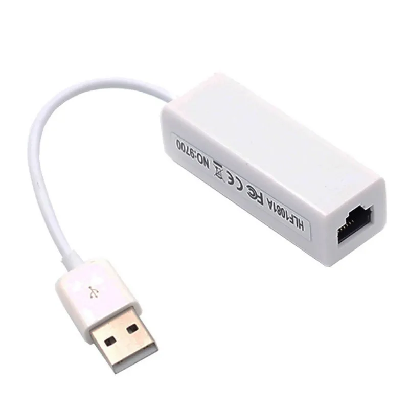 Внешний USB проводной Ethernet сетевой адаптер USB в Ethernet RJ45 Lan с CD для ПК ноутбука