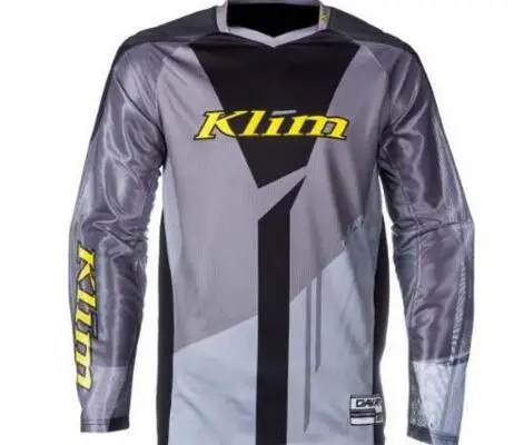 nuevo Jersey de bajada de Motocross Mtb Dh para hombres Mx camisa de manga de ciclismo de montauna jersey largo de MOTOCROSS - Цвет: Цвет: желтый
