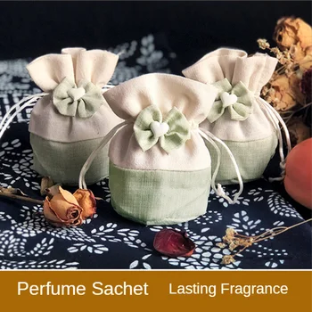 

3pcs Dry Flower Sachet Bags Room Wardrobe Fragrance Lavender Sachet Sedative Sleep Aids Car Smell Long-lasting Fragrance New