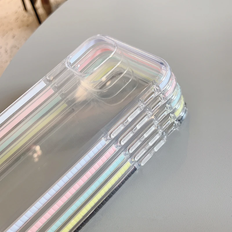 Прозрачный противоударный чехол для телефона для iPhone 11 Pro Max X XR Xs Max Мягкий ТПУ мягкий прозрачный чехол для iPhone 11 для iPhone 6 6s 7 8 Plus