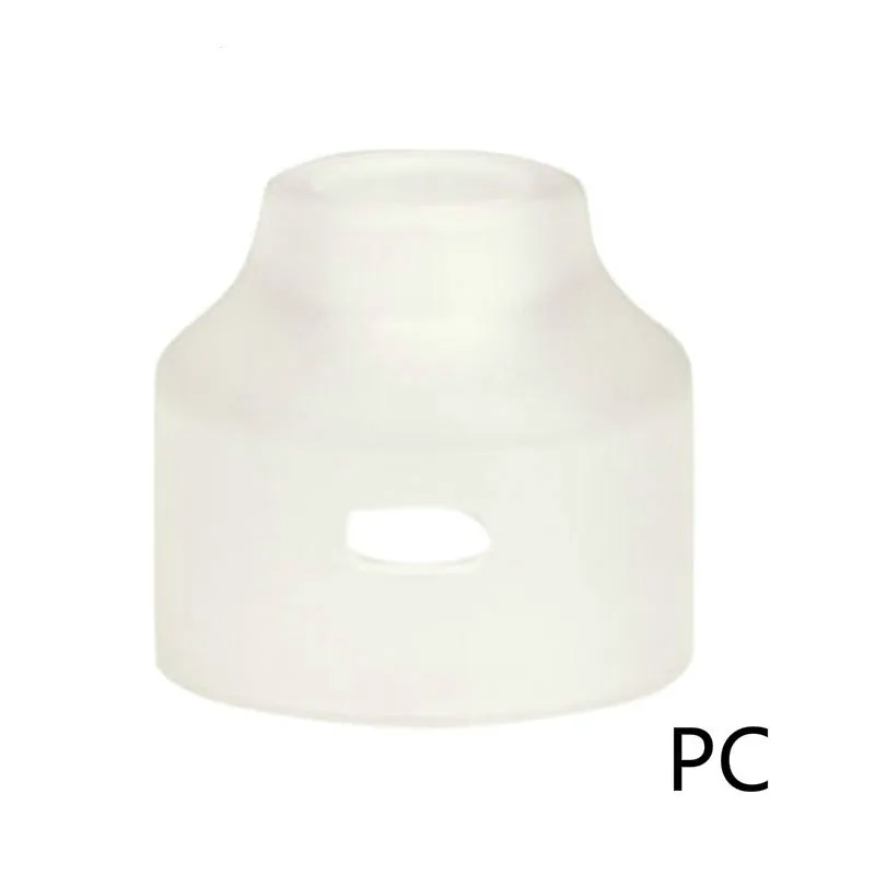 PC white ОСА Nano RDA/ОСА Nano RDTA 22 мм PC чайник в форме дизайна стеклянная верхняя крышка Замена-1 шт. стеклянная крышка ПК - Цвет: PC white
