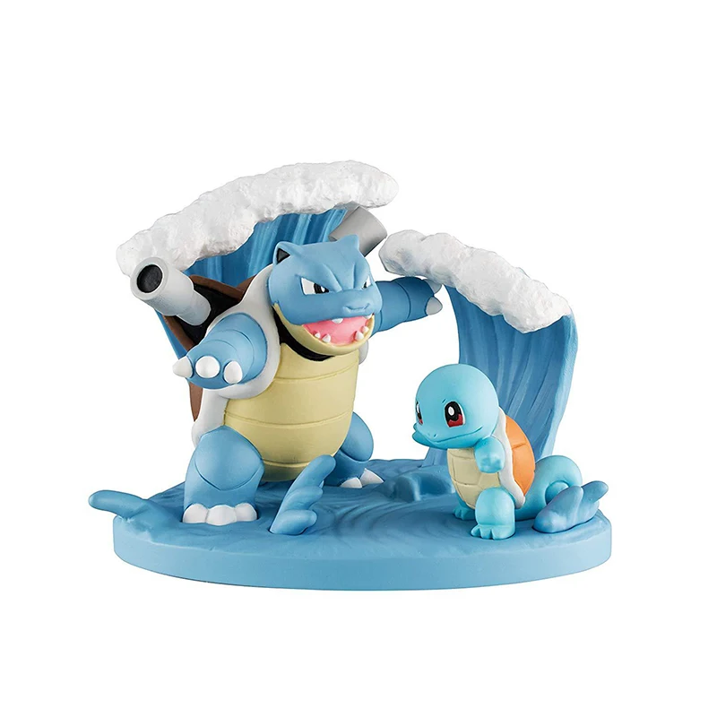 TAKARA TOMY Покемон карманные монстры Venusaur Blastoise Charizard фигурки сцены игрушки Фигурки детские подарки