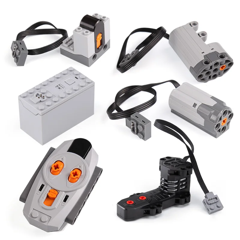 

Technical Power Functions Servo Motor Polarity Switch train electric motor PF Speed Remote Control Receiver Battery Box technic