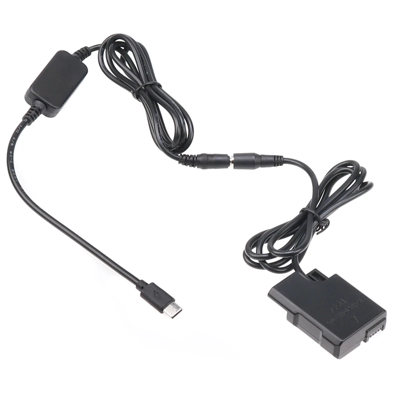 Type C USB To EN EL14 Dummy Battery Adapter Cable For Nikon D3100 D3200