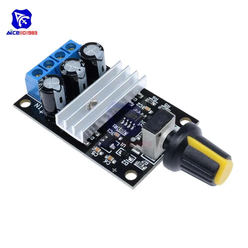 diymoreNE555DC6V12V24V28V3AMaxPWMMotorSpeedControlModule