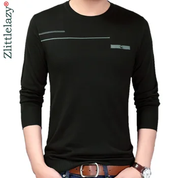 

2019 designer pullover striped men sweater mensthin jersey knitted sweaters mens wear slim fit knitwear fashion clothing 10019