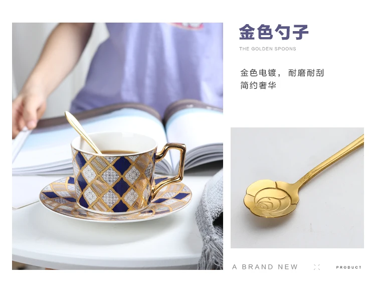 Европейский Китай костяная маленькая Роскошная кофейная чашка набор королевская чашка кофейные маленькие блюдца Kahve Fincan Takimlari чайная чашка китайская HH50BD
