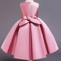 Nouveau bébé filles robe à fleurs noël princesse mariage élégant enfants robes élégantes enfants vêtements fête Costume vêtements 4