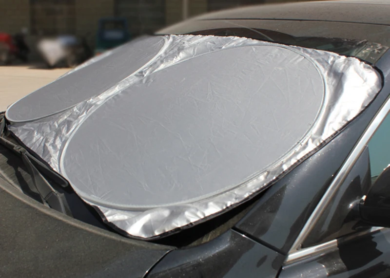 Автомобильный солнцезащитный козырек на лобовое стекло, УФ-покрытие для KIA SOLARIS Verna IX25 IX35 IX45 Sonata 8 любых автомобилей Cadenza Telluride KOUP eco