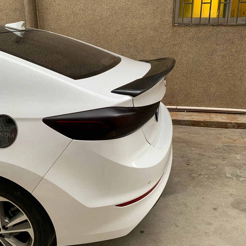 Для hyundai Elantra автозапчасти спойлер из углеродного волокна/FRP материал праймер спойлер 2012- Elantra задний спойлер