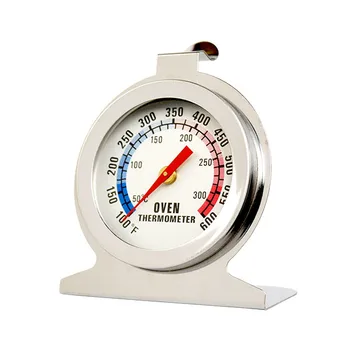 

High temperature resistant stainless steel oven thermometer pointer type baking thermometer oven temperature measuring