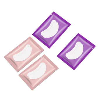

100 Pairs Eyelash Extension Eye Pads - Lash Extension Under Eye Gel Pad - Natural Lint Free Hydrogel Eye Patch