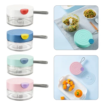 

1Pc Hand Pull Garlic Chopper Manual Food Processor Silcer Vegetable Shredder Salad Maker Onion Slicer Fruit Cutter Kitchen Tools