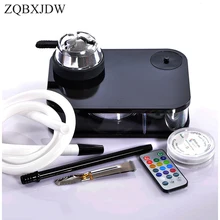 Акрил арабский кальян Черная вода светодиодный светильник ткань яблоко капельный транспорт кальян готовые кальян вечерние подарки