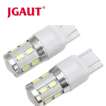 

2X T20 T25 7443 7440 3157 3156 W21/5W 33 SMD 5630 5730 LED Auto 21/5w Car Driving Lamp Stop Bulbs Red White Amber DC 12V