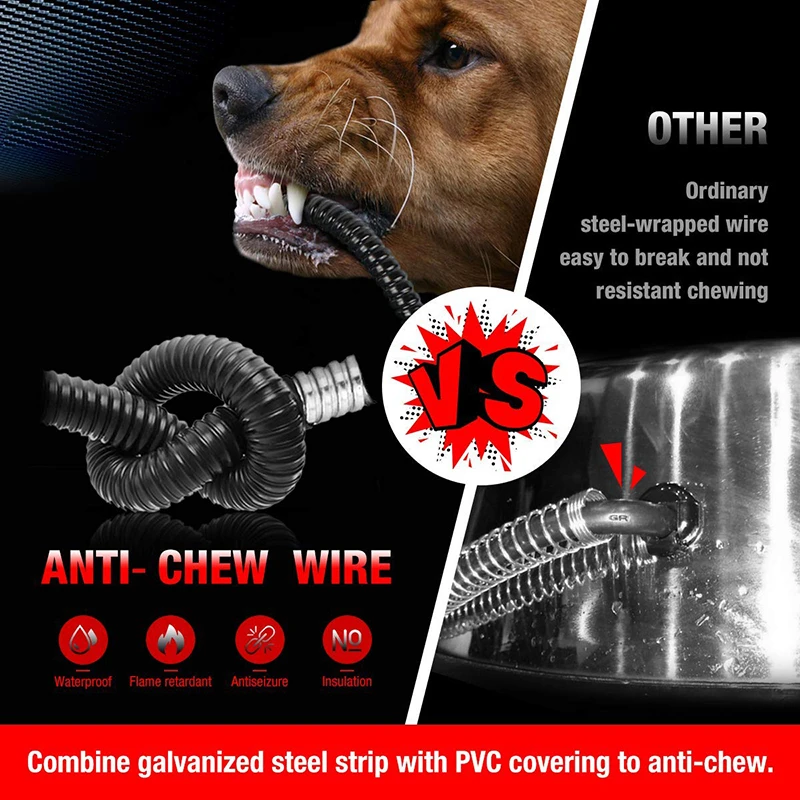2.2 L Heated Dog Bowl Waterproof Bite-resistant Safe Thermal Pet Bowl Anti-skid for Small Medium Large Dogs