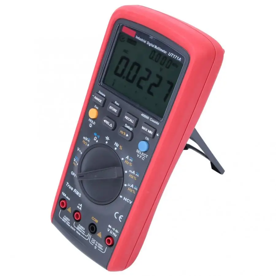 

UNI-T Hand-Held Industrial True RMS Digital Multimeter Current Voltage Resistance Test