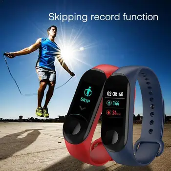 

M3 Plus Smart Bracelet Heart Rate Blood Pressure Health Bluetooth Fitness Smart Pro M3 Watch Wristband Tracker Watch Waterp I8A2