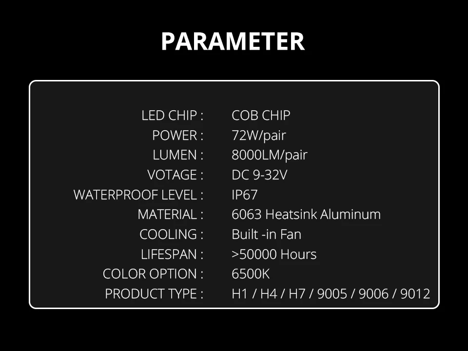 Светодиодный H7 H4 H1Bulb светодиодный автомобилей головной светильник с can-bus H7 9005 9006 светодиодный лампы H11 HB3 HB4 H8 h9 светильник 12000LM 6500K 12V 24V туман светодиодный авто лампы