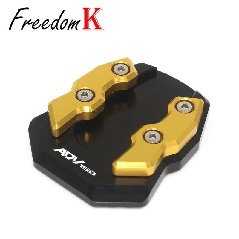 HONDA ADV150 ADV 150 2020 2021 2022  ׼ CNC ű ĵ Sidestand Stand Extension Enlarger Pad