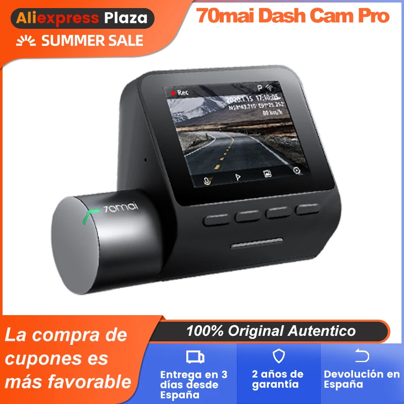Новый оригинальный 70mai Dash Cam Pro 1944P скорость и координаты парковки монитор GPS ADAS
