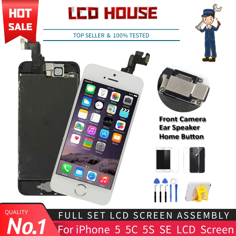 Сменный ЖК-дисплей LCD House для iPhone 5 5C 5S SE |
