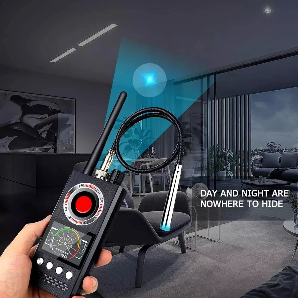 Audio booster RF remote control Hidden Camera Bug GPS Wireless Signal Alarm Scanner Detection Device Military