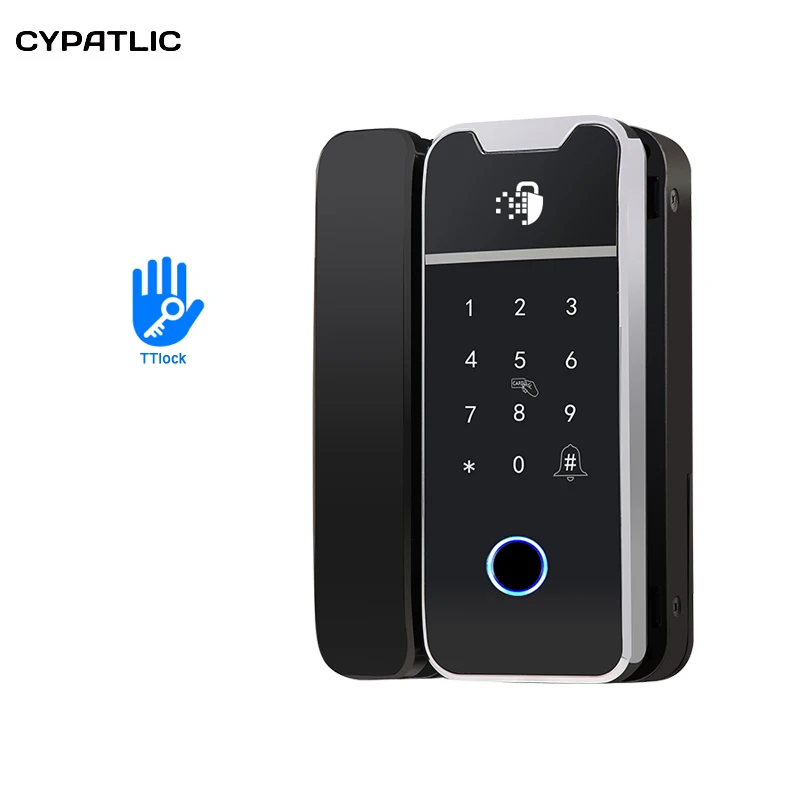 Bluetooth Smart Lock Door Wifi Alexa Sliding Glass Door Lock Nfc Card Wooden Door Lock Hotel