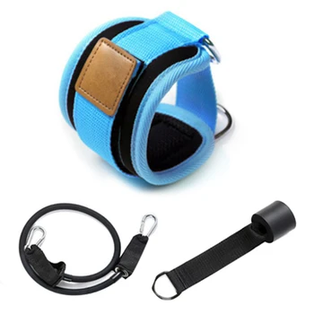 

ELOS-Resistance Bands with Ankle Straps Cuff with Cable for Attachment Butt Thigh Leg Pulley Strap Lifting Fitness Exercise