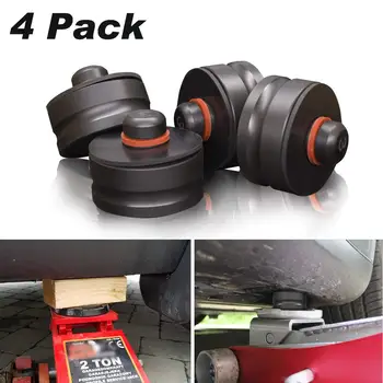 

4PCS For Tesla Model 3 Rubber Jack Lift Point Pad Adapter Jack Pad Tool Jack and lifting equipment Car Styling Accessories
