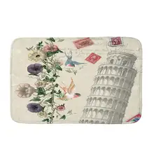 Фланелевая подушка для пола, кухонные коврики, подушка для ванны, чехлы для подушек, ковер для детей, Рождественский коврик ковер для лестниц, цветок